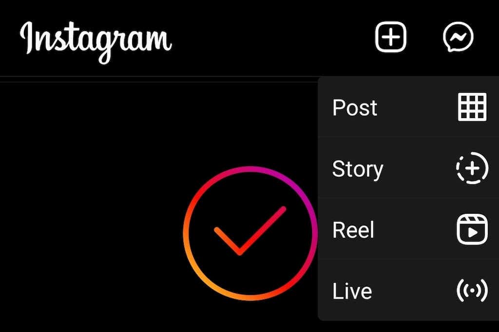 03_create-new-reel - Online Tech Tips How to Download Your Own Instagram Reels image - 03_create-new-reel