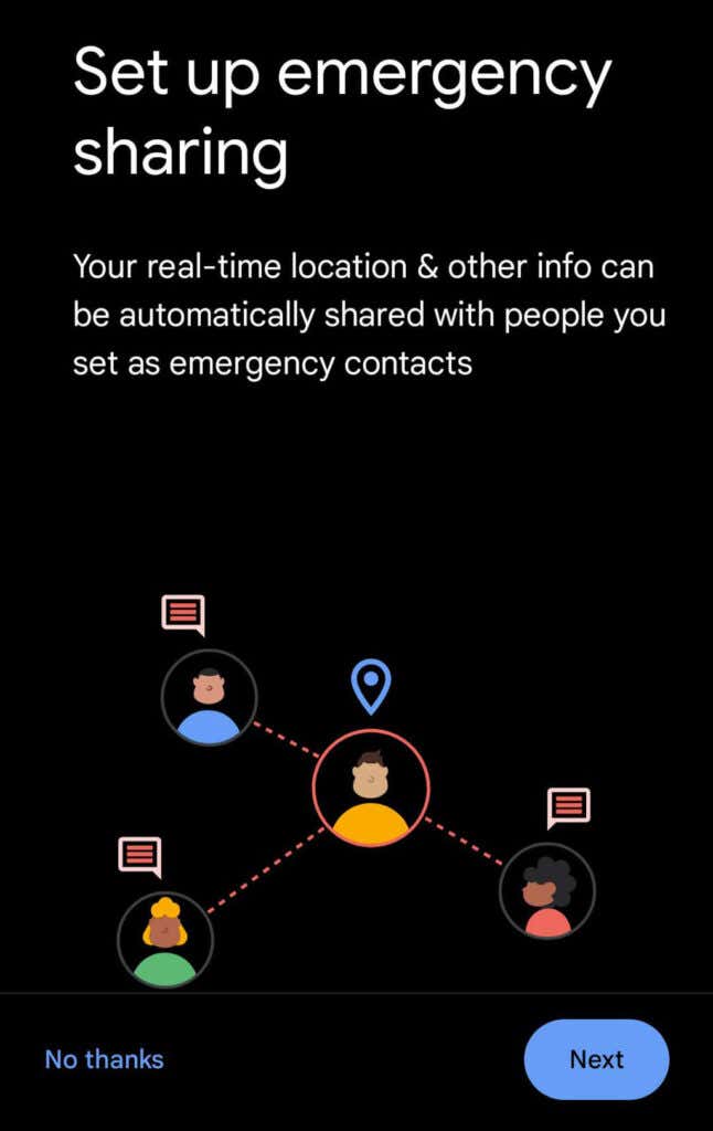 03SetUpEmergencySharing - Online Tech Tips Personal Safety App Setup image 2 - 03SetUpEmergencySharing