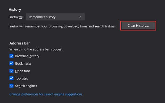 07-Clear-History - Online Tech Tips Clear Browser History in Mozilla Firefox image 3 - 07-Clear-History