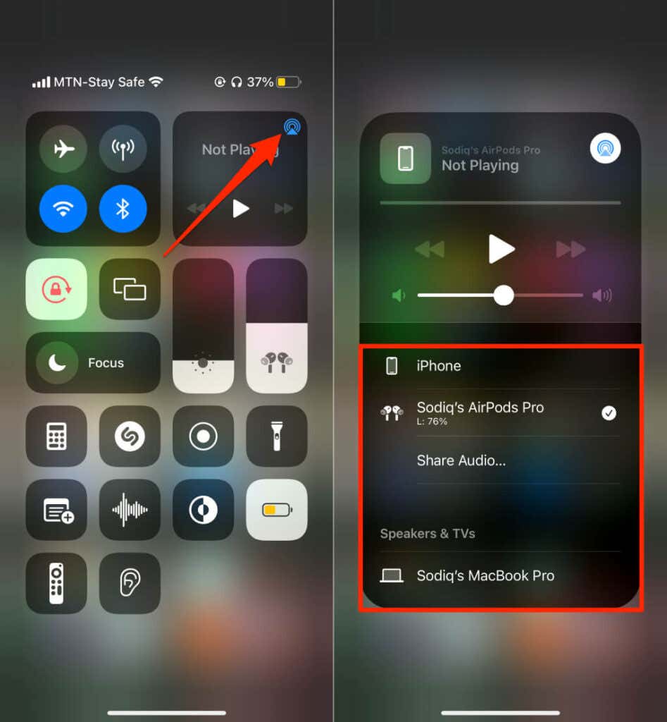 10-change-iphone-audio-output-airplay-google-maps - Online Tech Tips Check Audio Output Device image - 10-change-iphone-audio-output-airplay-google-maps