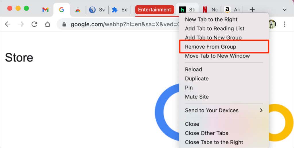10-remove-tab-from-group-google-chrome - Online Tech Tips Pinning vs. Grouping Tabs: What’s Different image 4 - 10-remove-tab-from-group-google-chrome