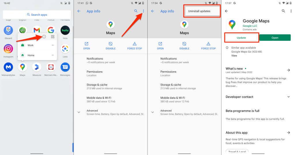 14-update-google-maps - Online Tech Tips Reinstall Google Maps image 2 - 14-update-google-maps