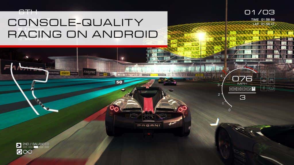 20-best-offline-mobile-games-for-android-4-compressed - Online Tech Tips A scene from GRID Autosport. Cars are racing fiercely as the scene blurs with speed. - 20-best-offline-mobile-games-for-android-4-compressed