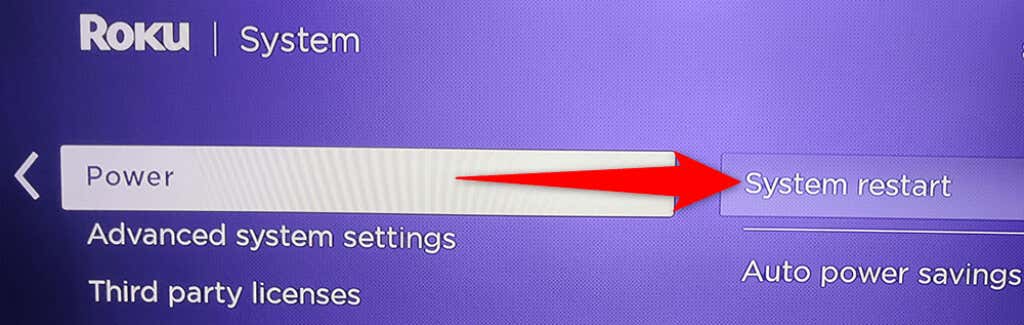 21-roku-system-restart - Online Tech Tips What to Do if You Can’t Remove a Channel From Your Roku Device? image 5 - 21-roku-system-restart
