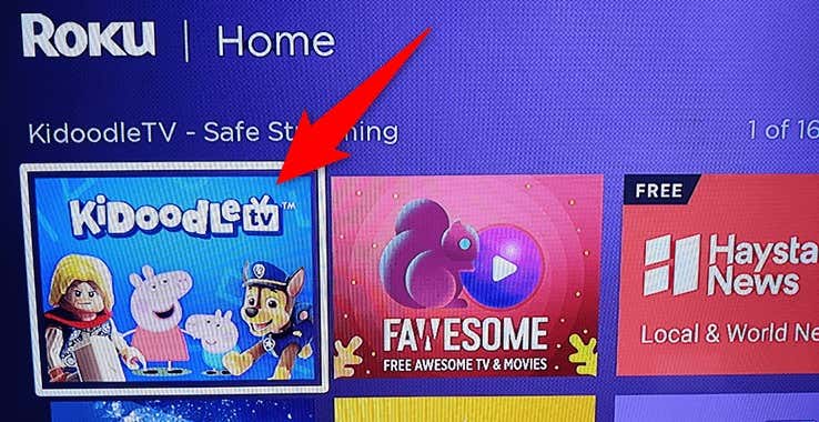 5-select-roku-channel - Online Tech Tips Step 2: Remove Roku Channels image - 5-select-roku-channel