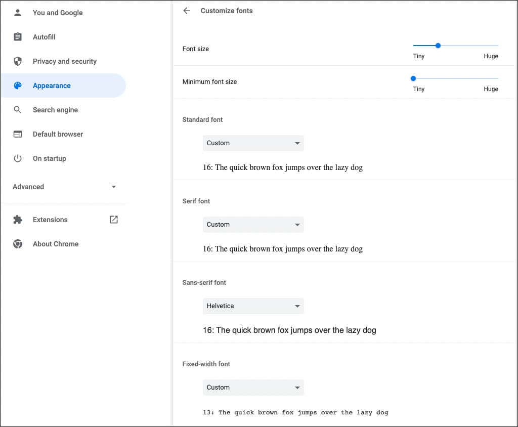 6-ways-to-customize-google-chrome-8-compressed - Online Tech Tips Choose Your Fonts image 2 - 6-ways-to-customize-google-chrome-8-compressed