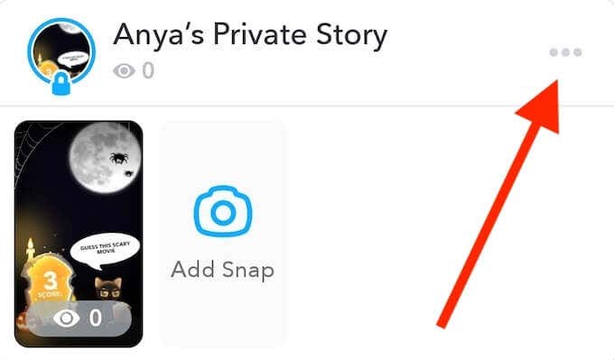 add-snaps - Online Tech Tips How to Add and Remove Snaps From Your Private Stories image - add-snaps
