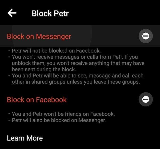 block-on-messenger-vs-facebook - Online Tech Tips How To Block Someone On Facebook image 8 - block-on-messenger-vs-facebook