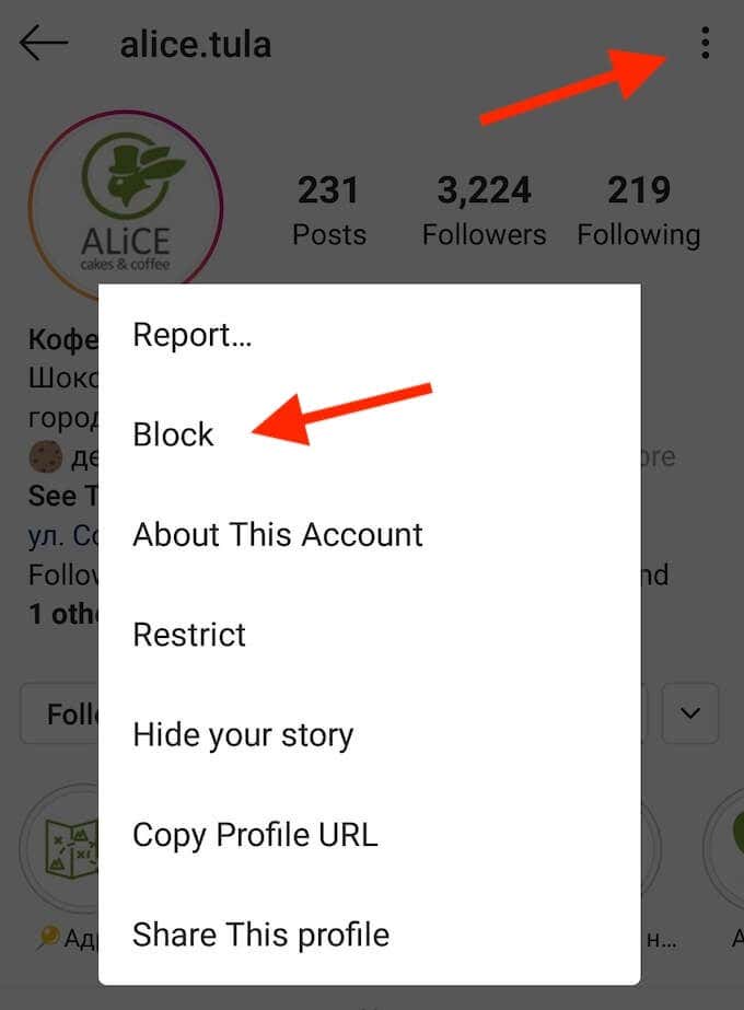 block-user_instagram-app - Online Tech Tips How To Block Someone On Instagram image - block-user_instagram-app