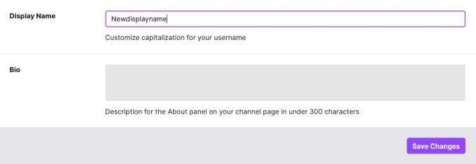 displayname - Online Tech Tips How to Change Your Twitch Display Name image - displayname