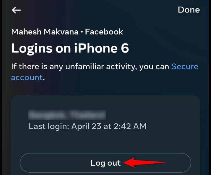 facebook-messenger-notification-wont-go-away-8-ways-to-fix-it-9-compressed - Online Tech Tips Log Out and Back Into Your Facebook Account in Messenger image - facebook-messenger-notification-wont-go-away-8-ways-to-fix-it-9-compressed