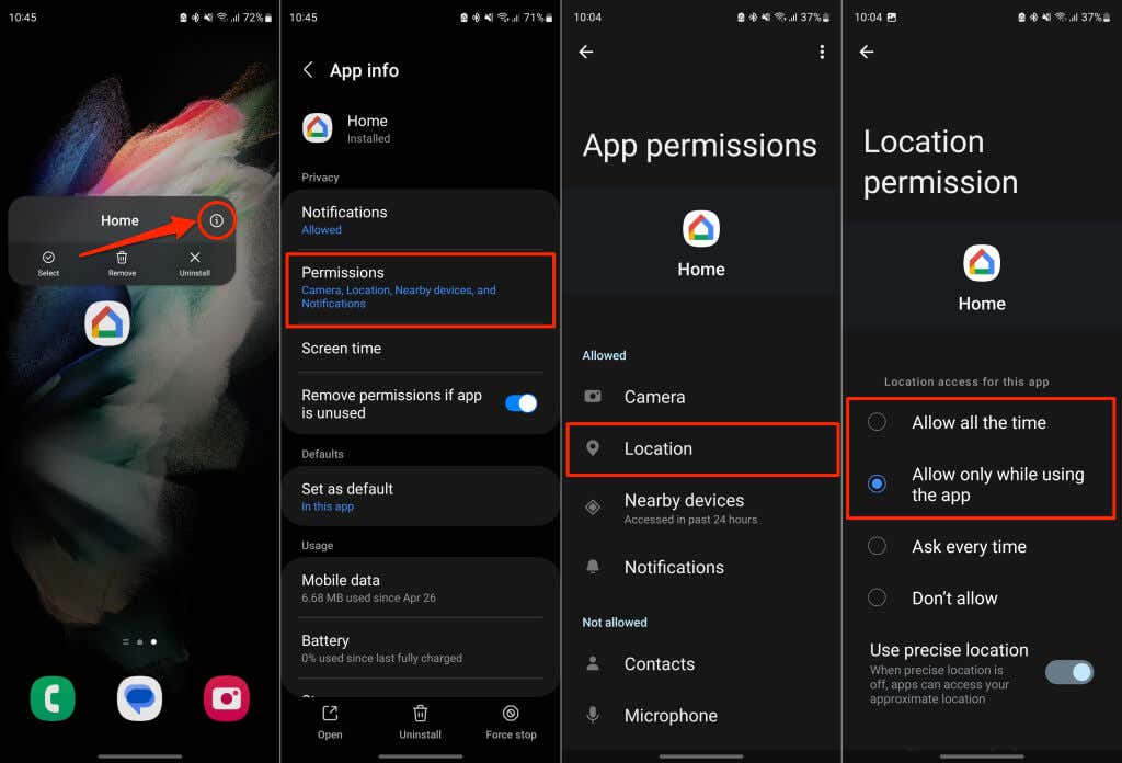 how-to-fix-could-not-communicate-with-your-chromecast-error-11-compressed - Online Tech Tips Check Bluetooth Settings and Location Permission image - how-to-fix-could-not-communicate-with-your-chromecast-error-11-compressed
