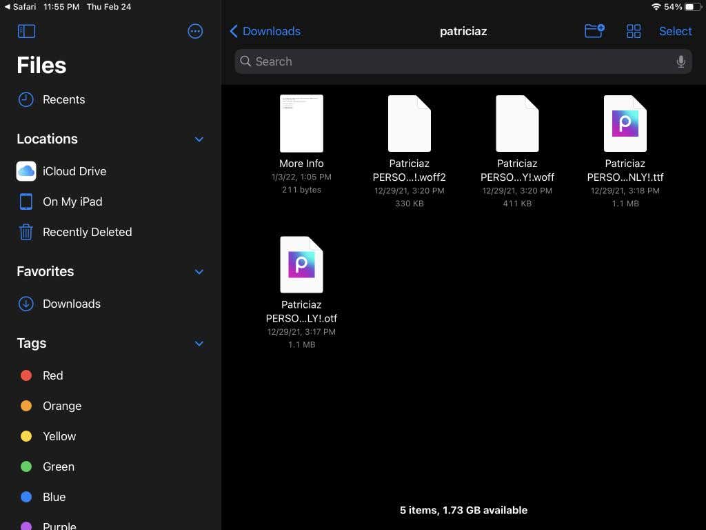 image-39 - Online Tech Tips Downloading a Font to the iPad image 4 - image-39