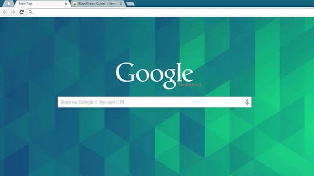 n-best-google-chrome-themes-you-should-try-10-compressed - Online Tech Tips Blue/Green Cubes image - n-best-google-chrome-themes-you-should-try-10-compressed