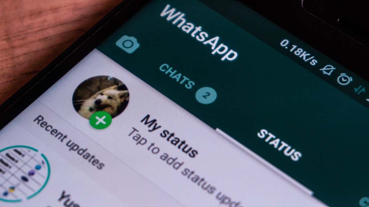 Magelang, Central Java, Indonesia, April 16, 2019. android phone that displays WhatsApp status on the touch screen - Image - Online Tech Tips Why You Should Hide Your Last Seen Status on WhatsApp image - Magelang, Central Java, Indonesia, April 16, 2019. android phone that displays WhatsApp status on the touch screen - Image
