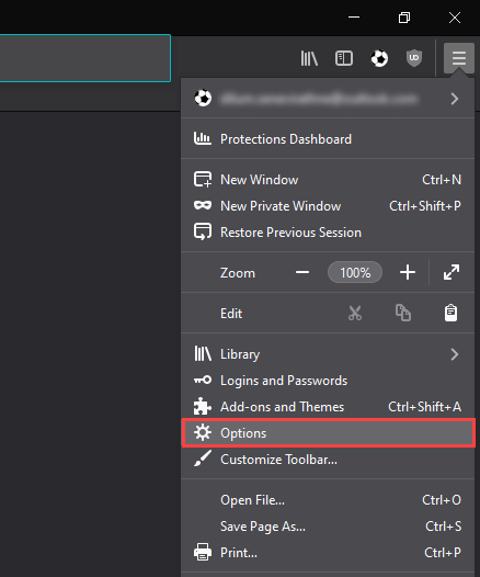 05-Firefox-Options - Online Tech Tips Clear Browser History in Mozilla Firefox image - 05-Firefox-Options
