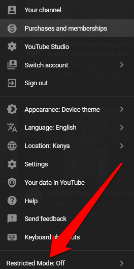 05-how-to-block-a-youtube-channel-restricted-mode-on - Online Tech Tips How to Block a YouTube Channel image 6 - 05-how-to-block-a-youtube-channel-restricted-mode-on