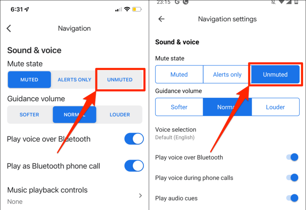 07-google-maps-voice-not-working-android-fix - Online Tech Tips Unmute or Enable Voice Navigation image 5 - 07-google-maps-voice-not-working-android-fix