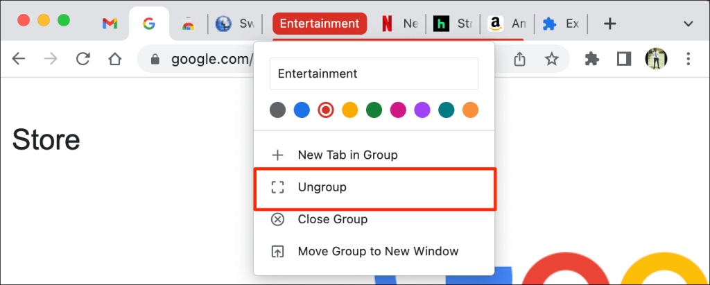 12-ungroup-tabs-google-chrome - Online Tech Tips Pinning vs. Grouping Tabs: What’s Different image 6 - 12-ungroup-tabs-google-chrome