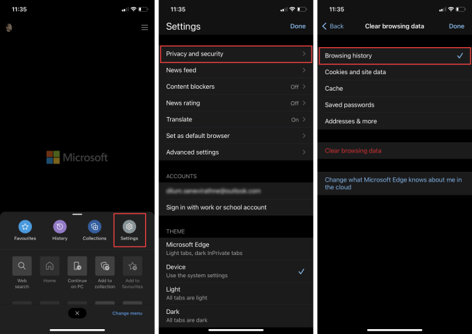 14-Edge-Mobile - Online Tech Tips Clear Browser History in Microsoft Edge image 5 - 14-Edge-Mobile