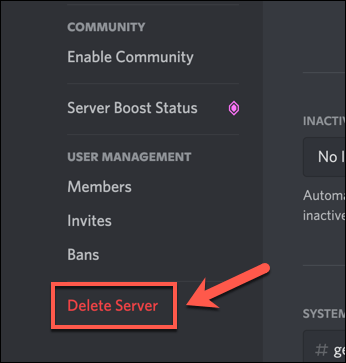 16-Delete-Discord-Server-Option - Online Tech Tips How to Restart a Discord Server image 2 - 16-Delete-Discord-Server-Option