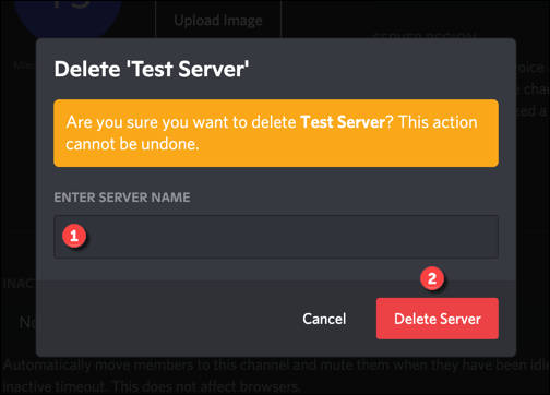 17-Confirm-Server-Delete - Online Tech Tips How to Restart a Discord Server image 3 - 17-Confirm-Server-Delete