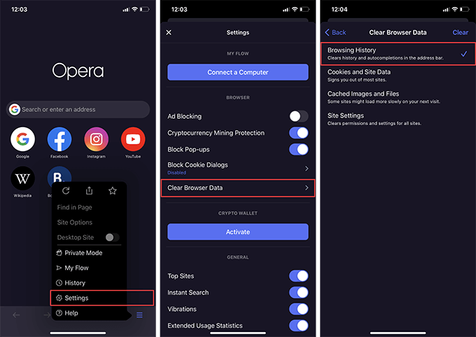 21-Opera-Mobile - Online Tech Tips Clear Browser History in Opera Browser image 4 - 21-Opera-Mobile