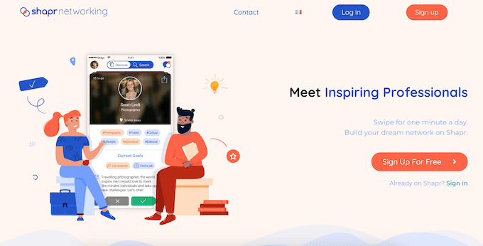 6-Shapr - Online Tech Tips The Best Social Networking Sites for Business Professionals Besides LinkedIn image 6 - 6-Shapr