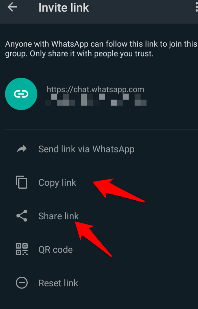add-contact-whatsapp-copy-share-link - Online Tech Tips How To Add a Contact On WhatsApp image 14 - add-contact-whatsapp-copy-share-link