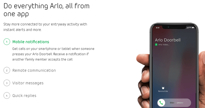 arlo doorbell app - Online Tech Tips Arlo Audio Doorbell – .99 image 2 - arlo doorbell app
