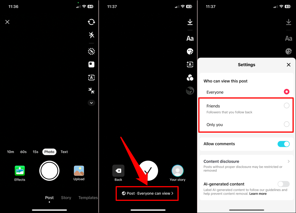 choose-who-can-view-tiktok-videos - Online Tech Tips TikTok video privacy options - choose-who-can-view-tiktok-videos