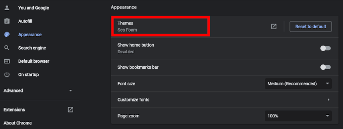 Chrome-Theme-Settings - Online Tech Tips How To Change Your Chrome Theme image 20 - Chrome-Theme-Settings