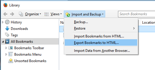 export firefox bookmarks - Online Tech Tips export firefox bookmarks - export firefox bookmarks