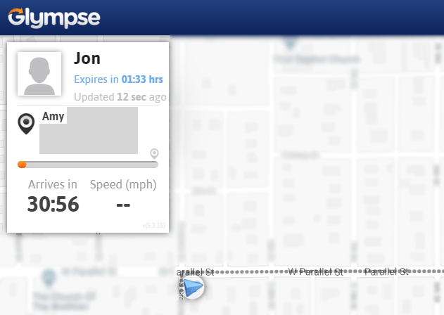 glympse-map - Online Tech Tips Glympse image 2 - glympse-map