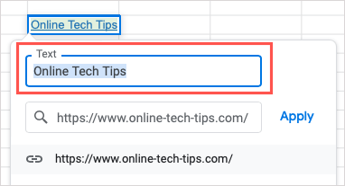 how-to-add-or-remove-hyperlinks-in-google-sheets-16-compressed - Online Tech Tips Link to a Web Page image 4 - how-to-add-or-remove-hyperlinks-in-google-sheets-16-compressed