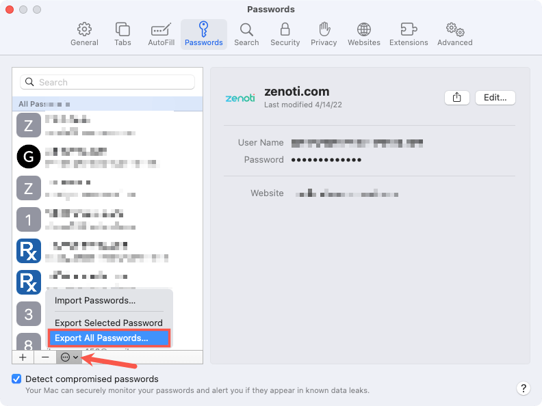 how-to-export-passwords-from-chrome-edge-firefox-and-safari-16-compressed - Online Tech Tips How to Export Safari Passwords image 2 - how-to-export-passwords-from-chrome-edge-firefox-and-safari-16-compressed
