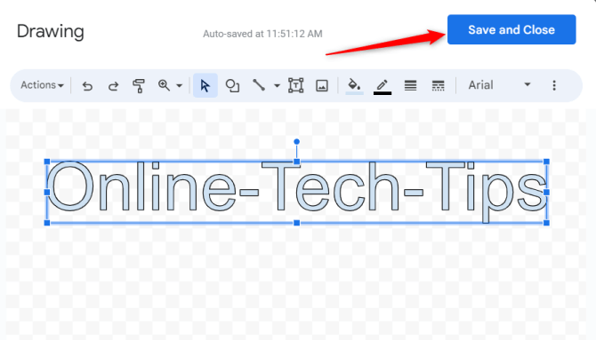 how-to-insert-word-art-in-google-docs-5-compressed - Online Tech Tips How to Create and Insert Word Art in Google Docs image 4 - how-to-insert-word-art-in-google-docs-5-compressed
