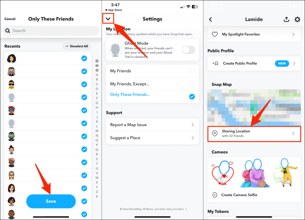 how-to-see-how-many-friends-you-have-on-snapchat-4-compressed - Online Tech Tips Check the Location Sharing Settings image 3 - how-to-see-how-many-friends-you-have-on-snapchat-4-compressed