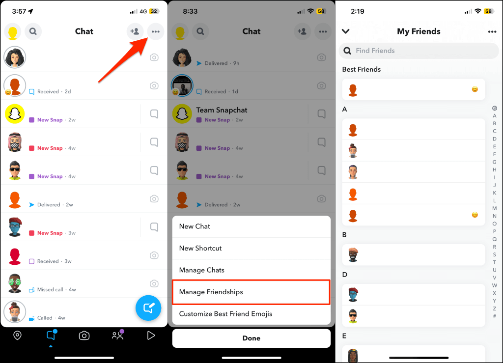 how-to-see-how-many-friends-you-have-on-snapchat-8-compressed - Online Tech Tips See All Friends via the Chat Screen image - how-to-see-how-many-friends-you-have-on-snapchat-8-compressed