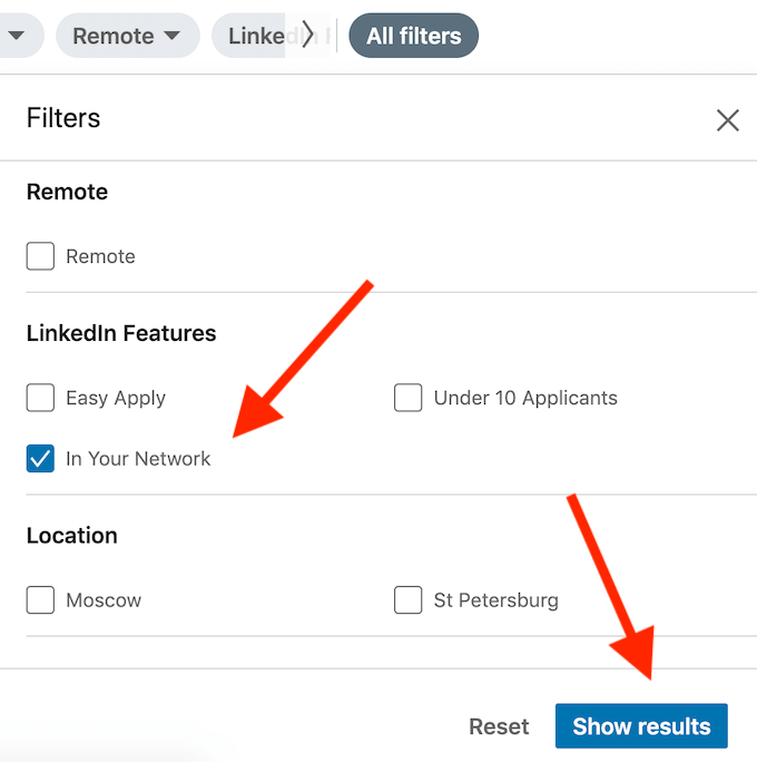 in-your-network-filter - Online Tech Tips Use In Your Network Job Search Filter image 2 - in-your-network-filter