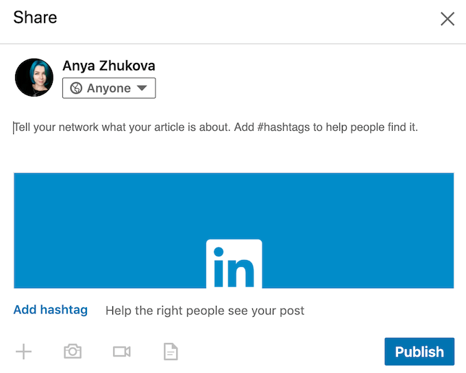 linkedin_share-article - Online Tech Tips How to Post an Article on LinkedIn image 7 - linkedin_share-article