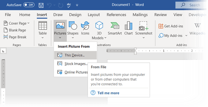 Microsoft-Word-Insert-Images - Online Tech Tips Use Microsoft Word image - Microsoft-Word-Insert-Images