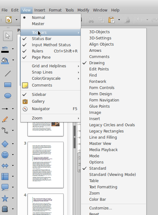 LibreOffice vs Microsoft Office: Toolbars image 2 - NotebookBar