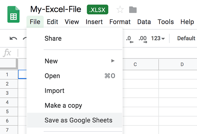 save-as-google-sheets - Online Tech Tips Convert Microsoft Office Docs To Google Docs Format image 2 - save-as-google-sheets