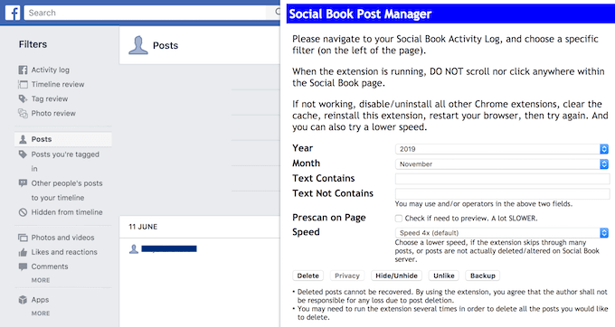 screenshot_social-book-post-manager - Online Tech Tips How To Mass Delete Facebook Posts image 3 - screenshot_social-book-post-manager