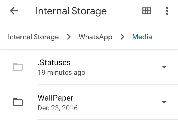 Download The WhatsApp Status Photos & Videos From a Hidden Folder image 6 - whatsapp-statuses
