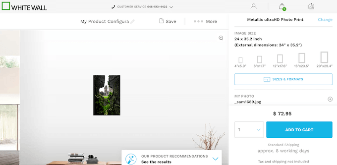 WhiteWall - Best For Ultra HD Prints image - whitewall