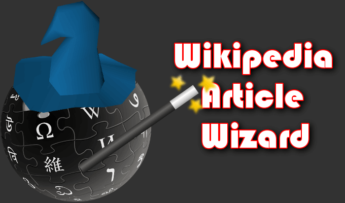 Wikipedia-Article-Wizard - Online Tech Tips Contribute to Wikipedia by Creating a Wikipedia Page image 4 - Wikipedia-Article-Wizard
