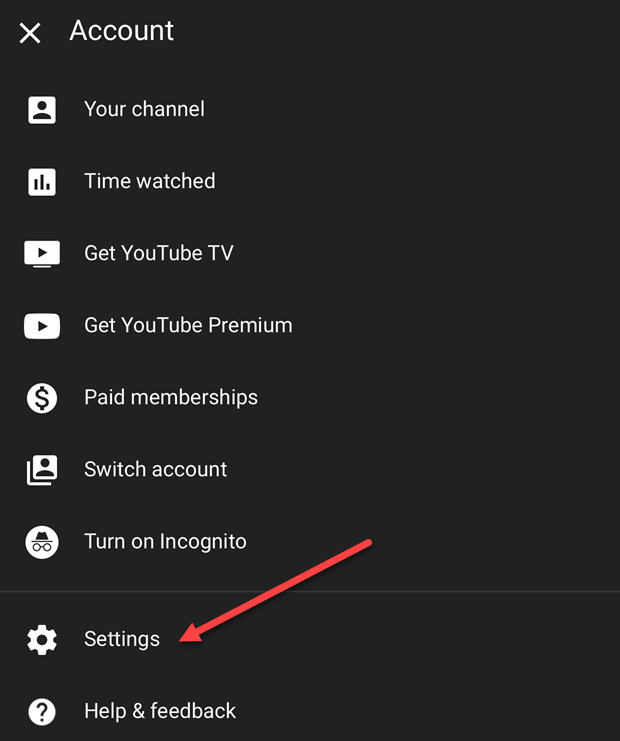 youtube settings - Online Tech Tips Restrict HD Streaming on Mobile image - youtube settings